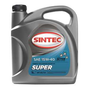 SINTEC Супер SAE 15w40 API SG/CD