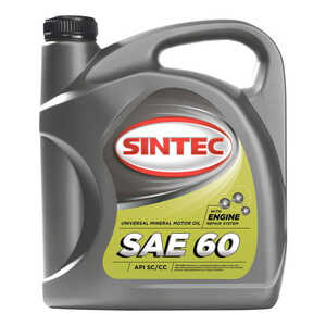 SINTEC SAE 60 API SC/CC (30 литров)